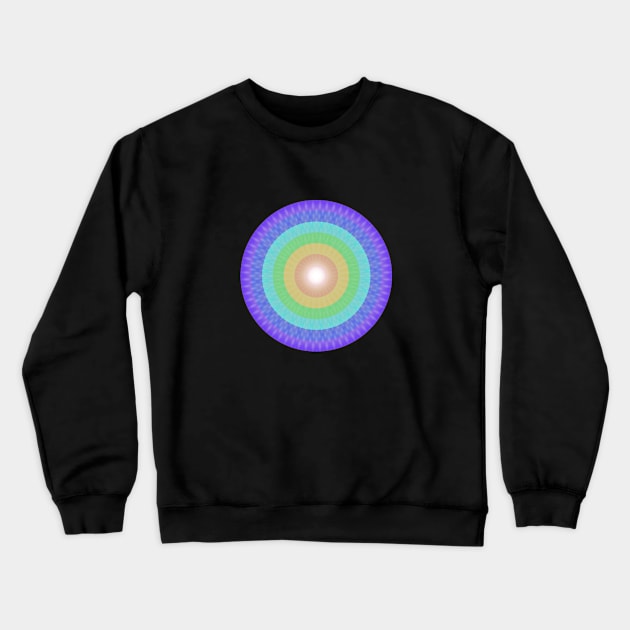 Rainbow Light - 3 Crewneck Sweatshirt by ShineYourLight